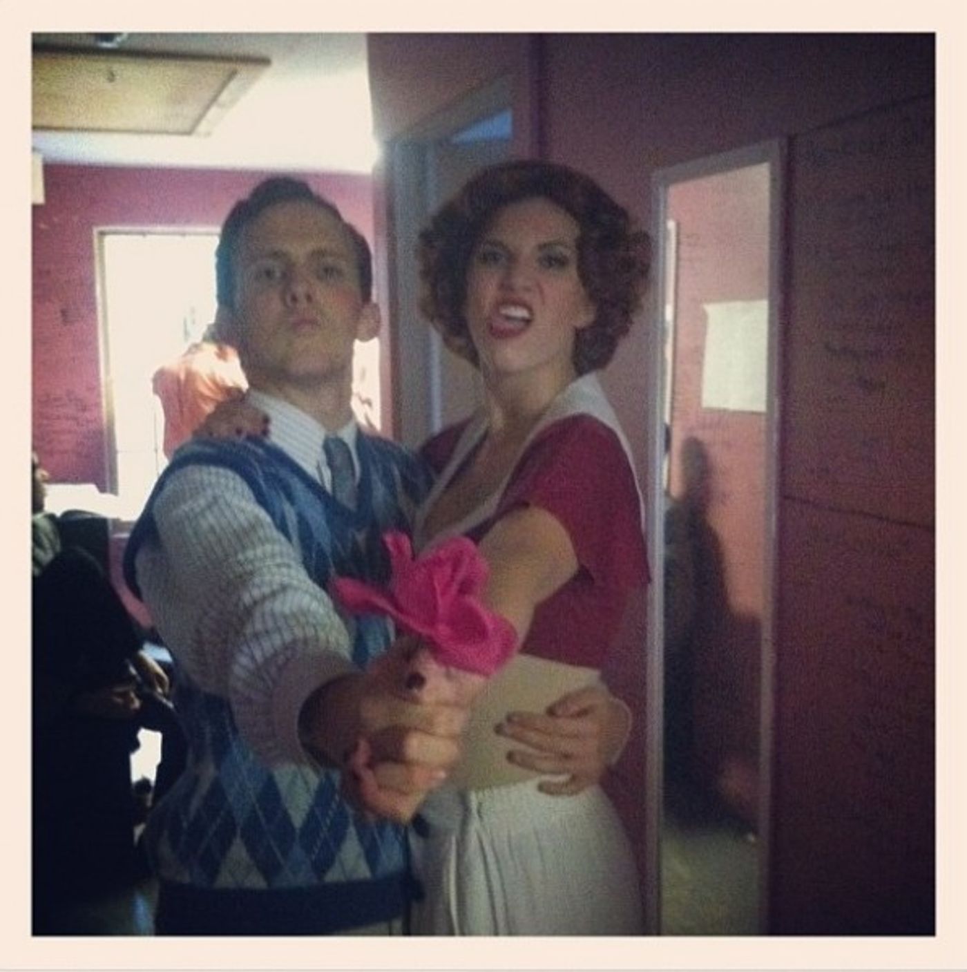 Photo Flash: Saturday Intermission Pics, July 28 - Olympic Tributes from NEWSIES, NICE WORK and More!  Image