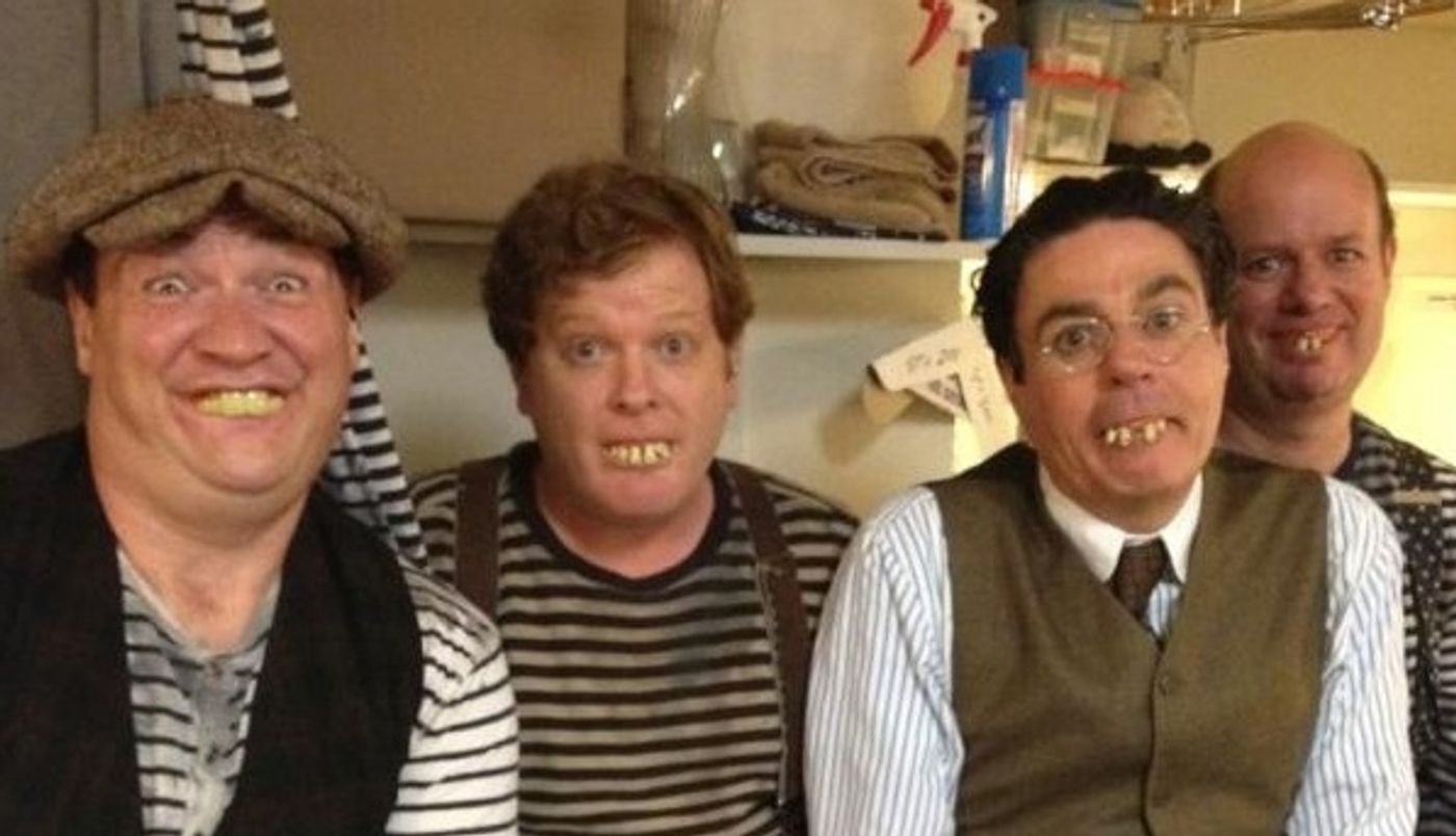 Photo Flash: Saturday Intermission Pics, July 28 - Olympic Tributes from NEWSIES, NICE WORK and More!  Image