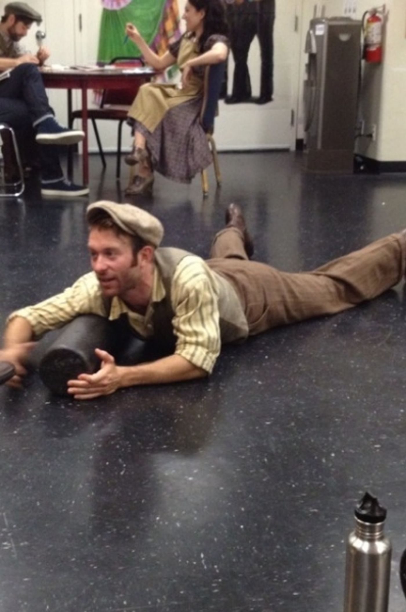 Photo Flash: Saturday Intermission Pics, July 28 - Olympic Tributes from NEWSIES, NICE WORK and More!  Image