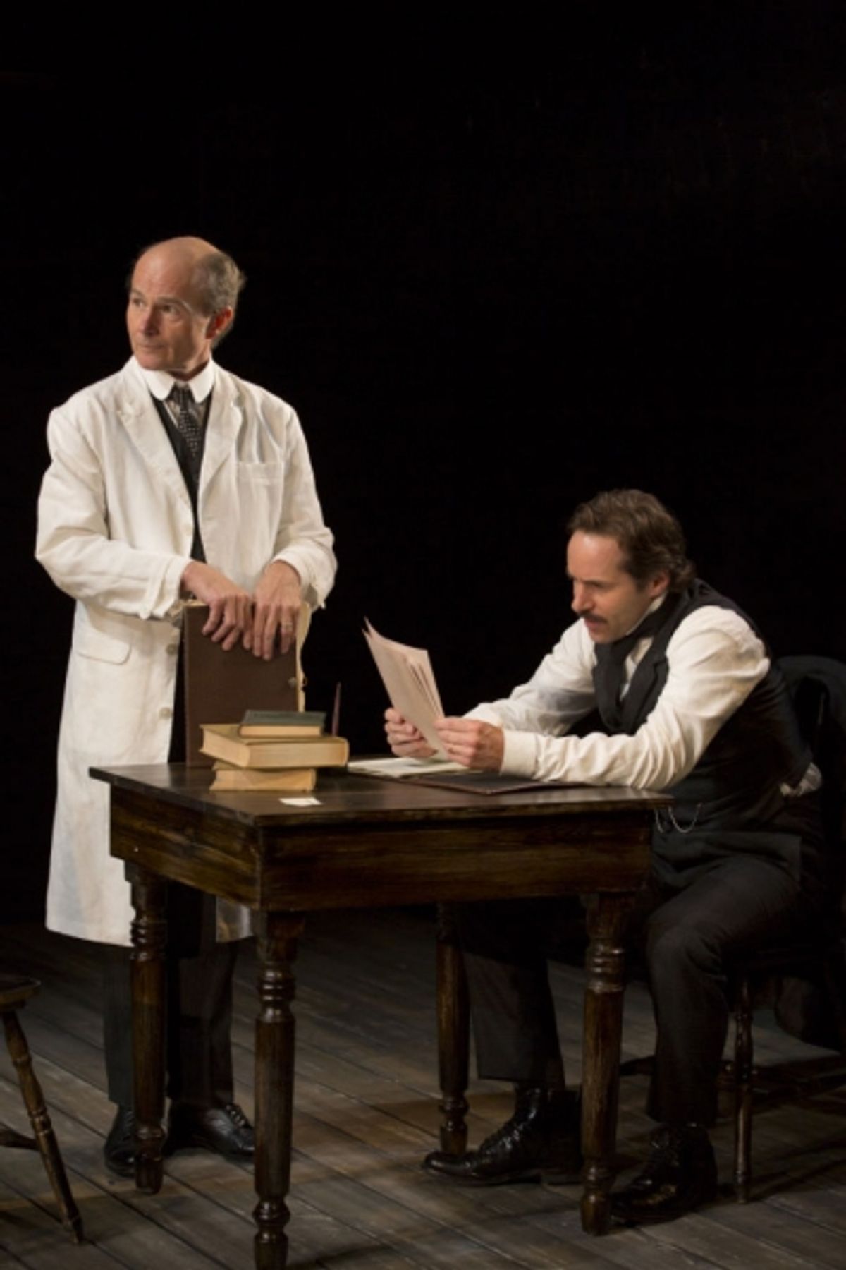 Henry Stram and Alessandro Nivola at 