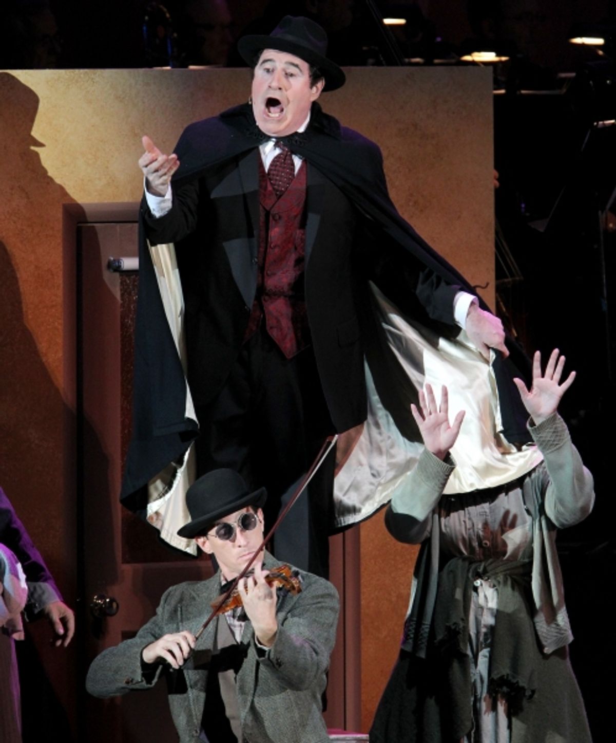 Richard Kind and Company at Jesse Tyler Ferguson, Richard Kind & More in THE PRODUCERS at The Hollywood Bowl, Part 1!