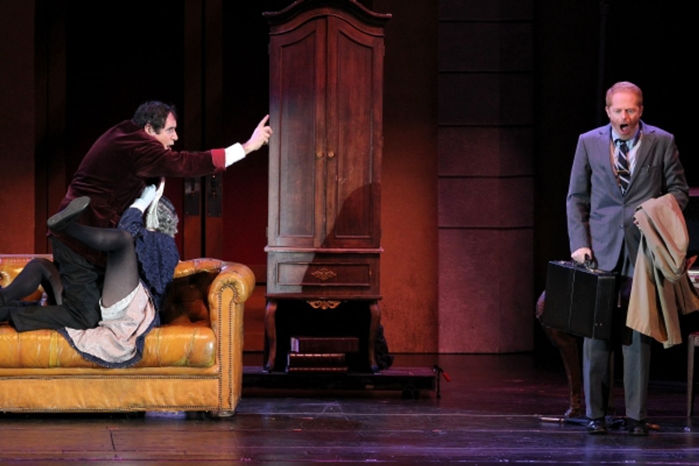 Photo Flash: Jesse Tyler Ferguson, Richard Kind & More in THE PRODUCERS at The Hollywood Bowl, Part 1!  Image