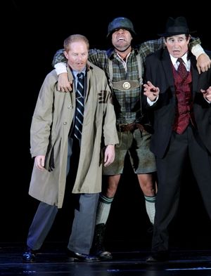 Jesse Tyler Ferguson, Dane Cook and Richard Kind Photo