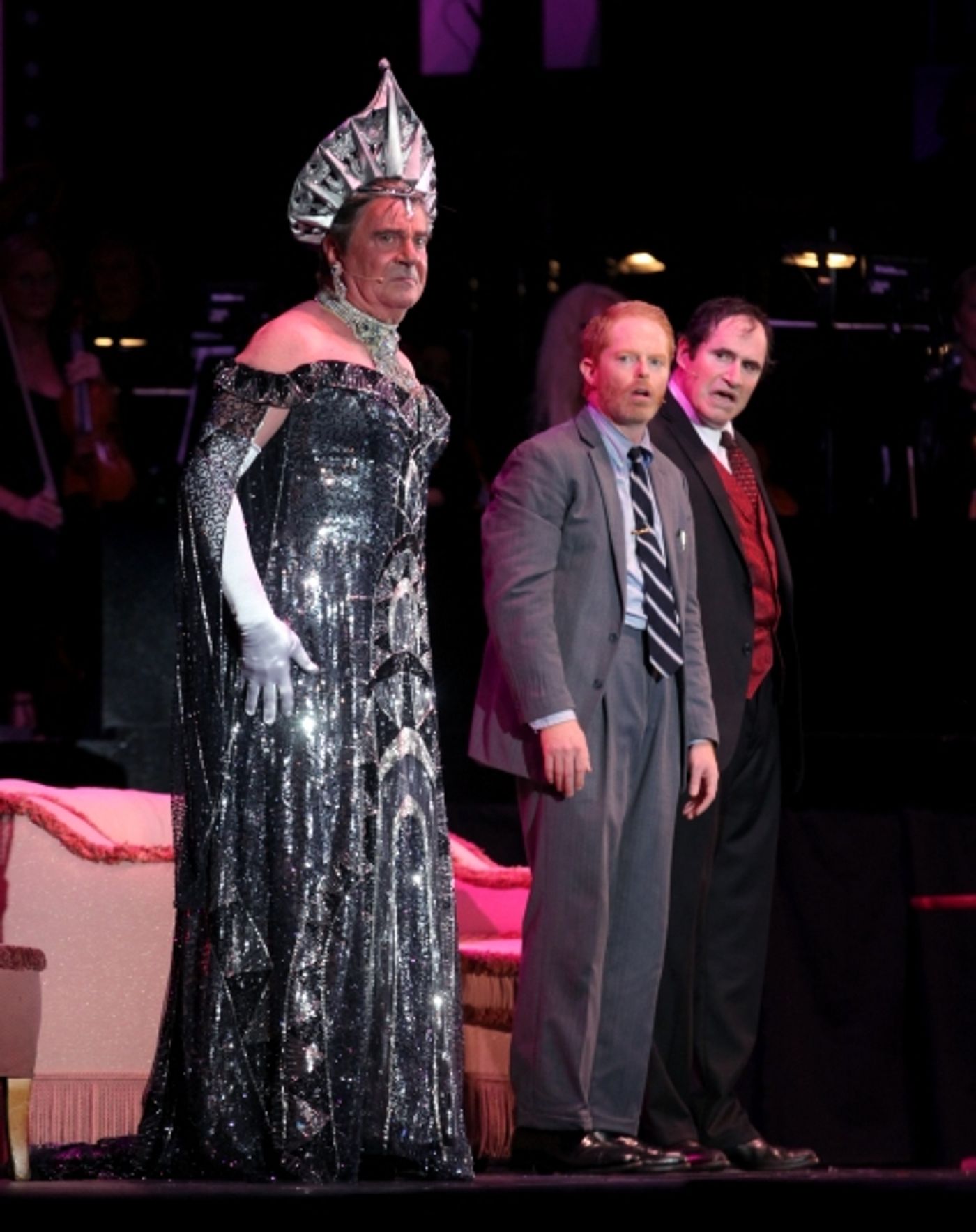 Photo Flash: Jesse Tyler Ferguson, Richard Kind & More in THE PRODUCERS at The Hollywood Bowl, Part 1!  Image
