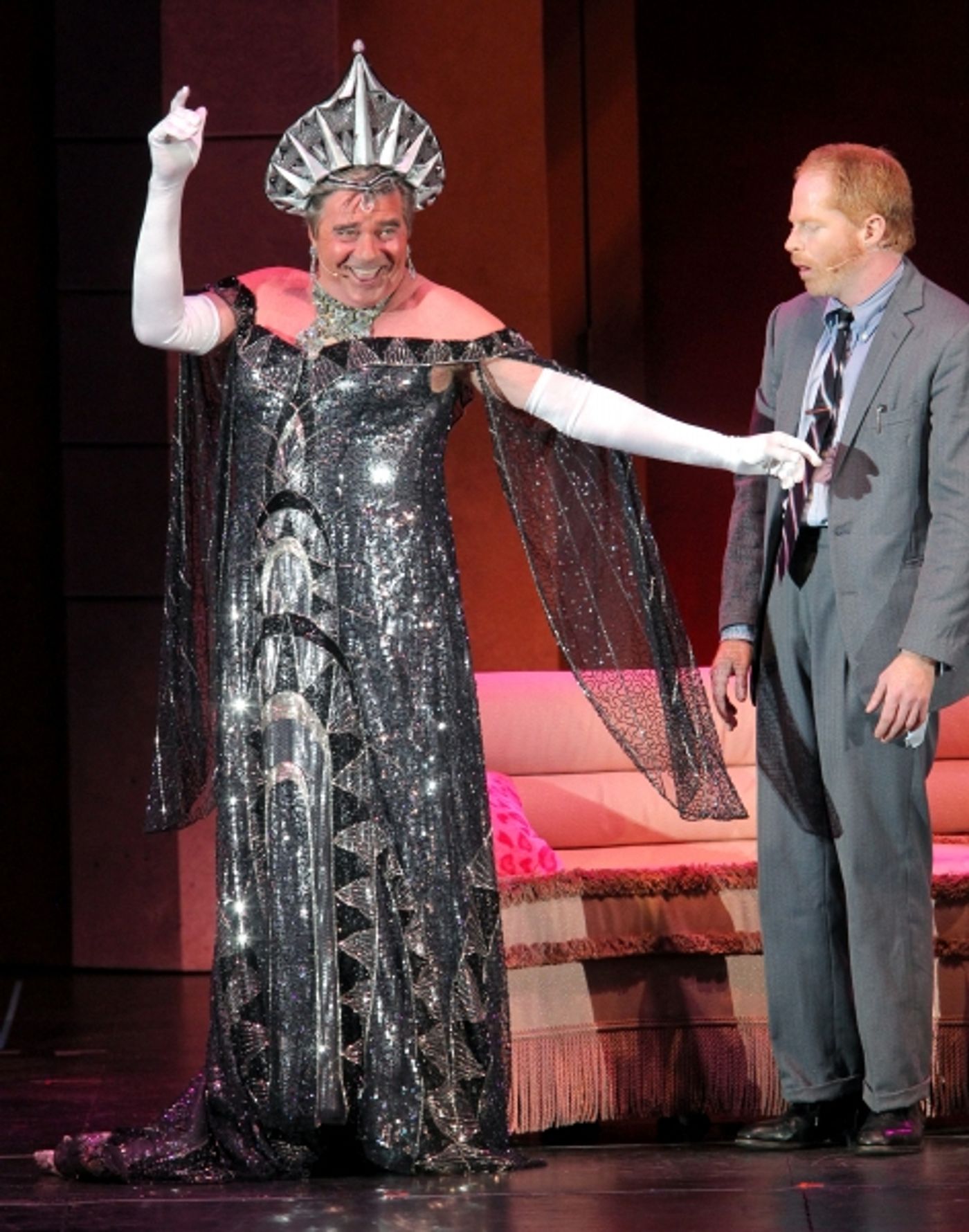 Photo Flash: Jesse Tyler Ferguson, Richard Kind & More in THE PRODUCERS at The Hollywood Bowl, Part 1!  Image