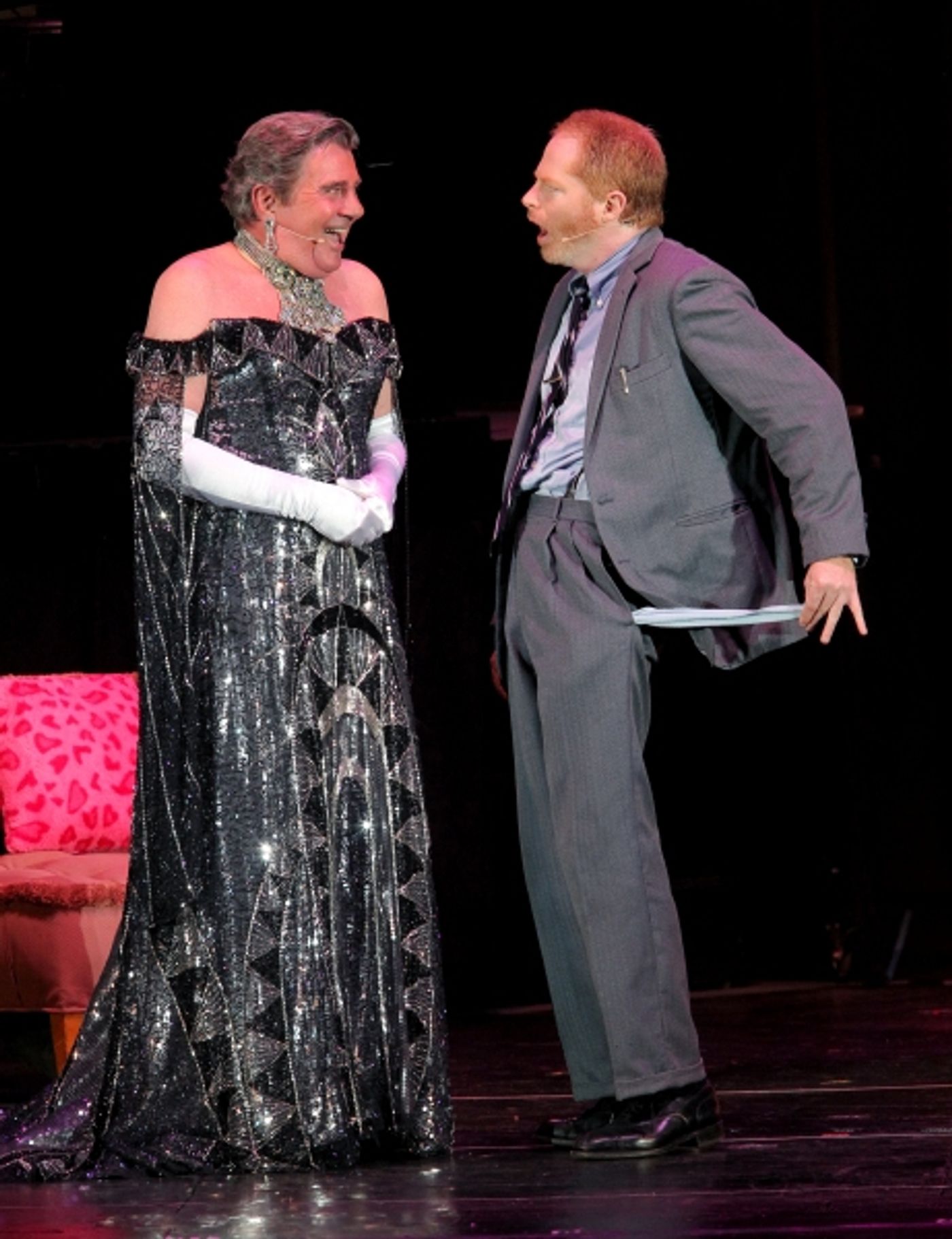 Photo Flash: Jesse Tyler Ferguson, Richard Kind & More in THE PRODUCERS at The Hollywood Bowl, Part 1!  Image