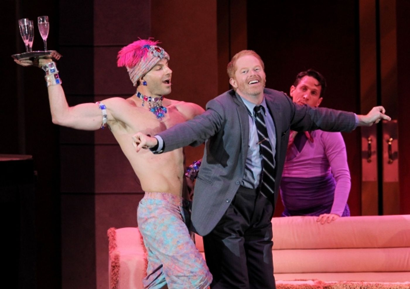 Photo Flash: Jesse Tyler Ferguson, Richard Kind & More in THE PRODUCERS at The Hollywood Bowl, Part 1!  Image