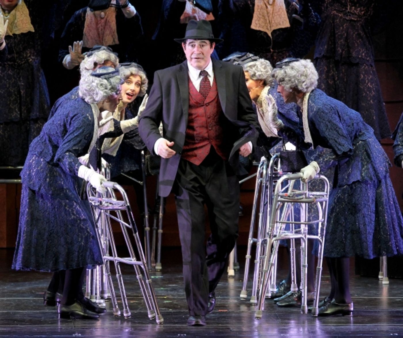 Photo Flash: Jesse Tyler Ferguson, Richard Kind & More in THE PRODUCERS at The Hollywood Bowl, Part 1!  Image
