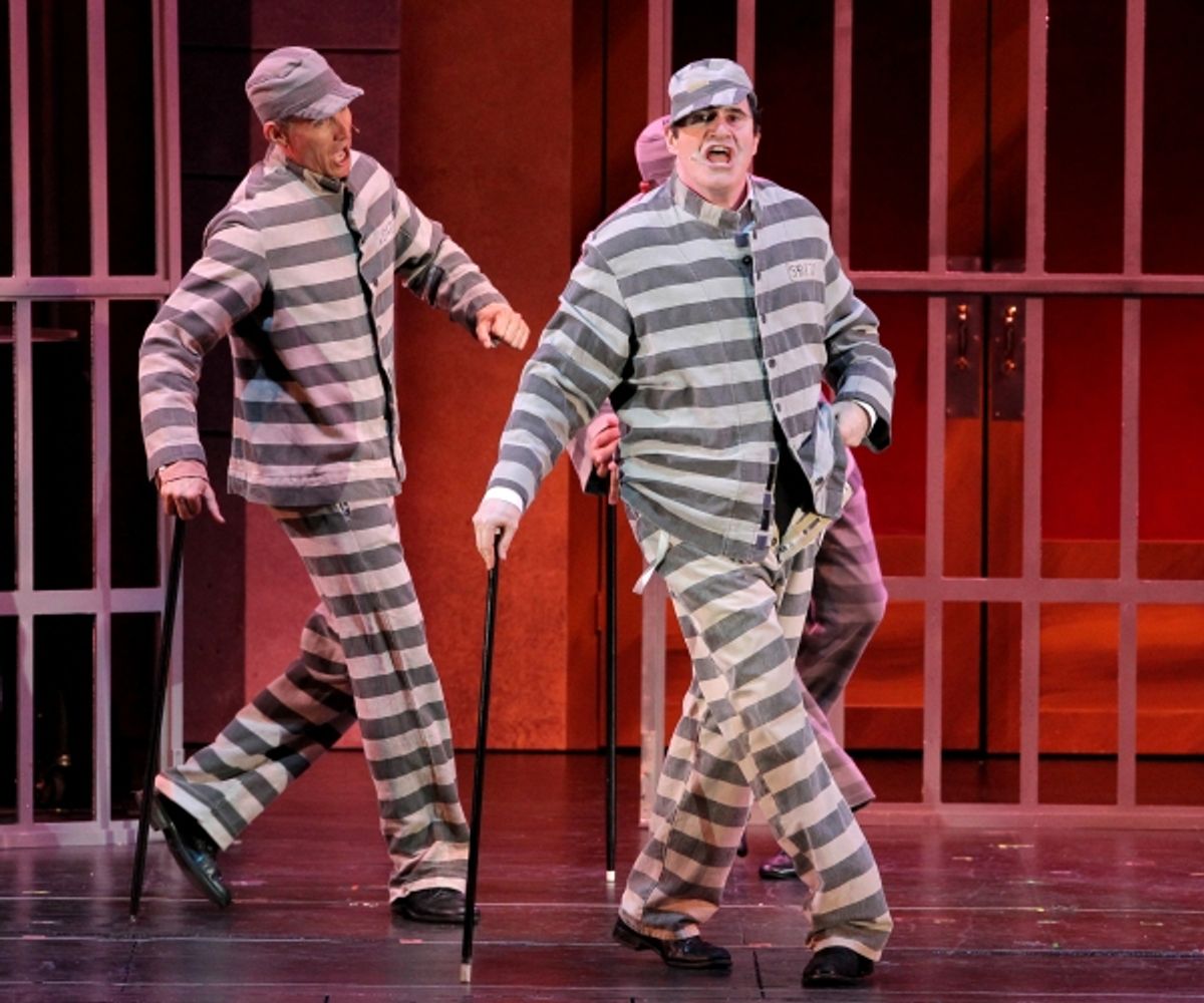 Jesse Tyler Ferguson and Richard Kind at 