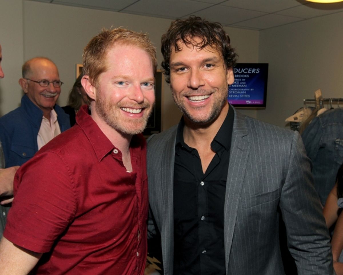 Jesse Tyler Ferguson and Dane Cook at 