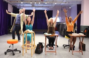 Danny Bernardy & Catherine Porter  & Babs Winn & Brenda Braxton  Photo