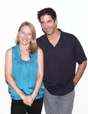 Amy Ryan & David Schwimmer @ BroadwayWorld Amy Ryan & David Schwimmer Photo