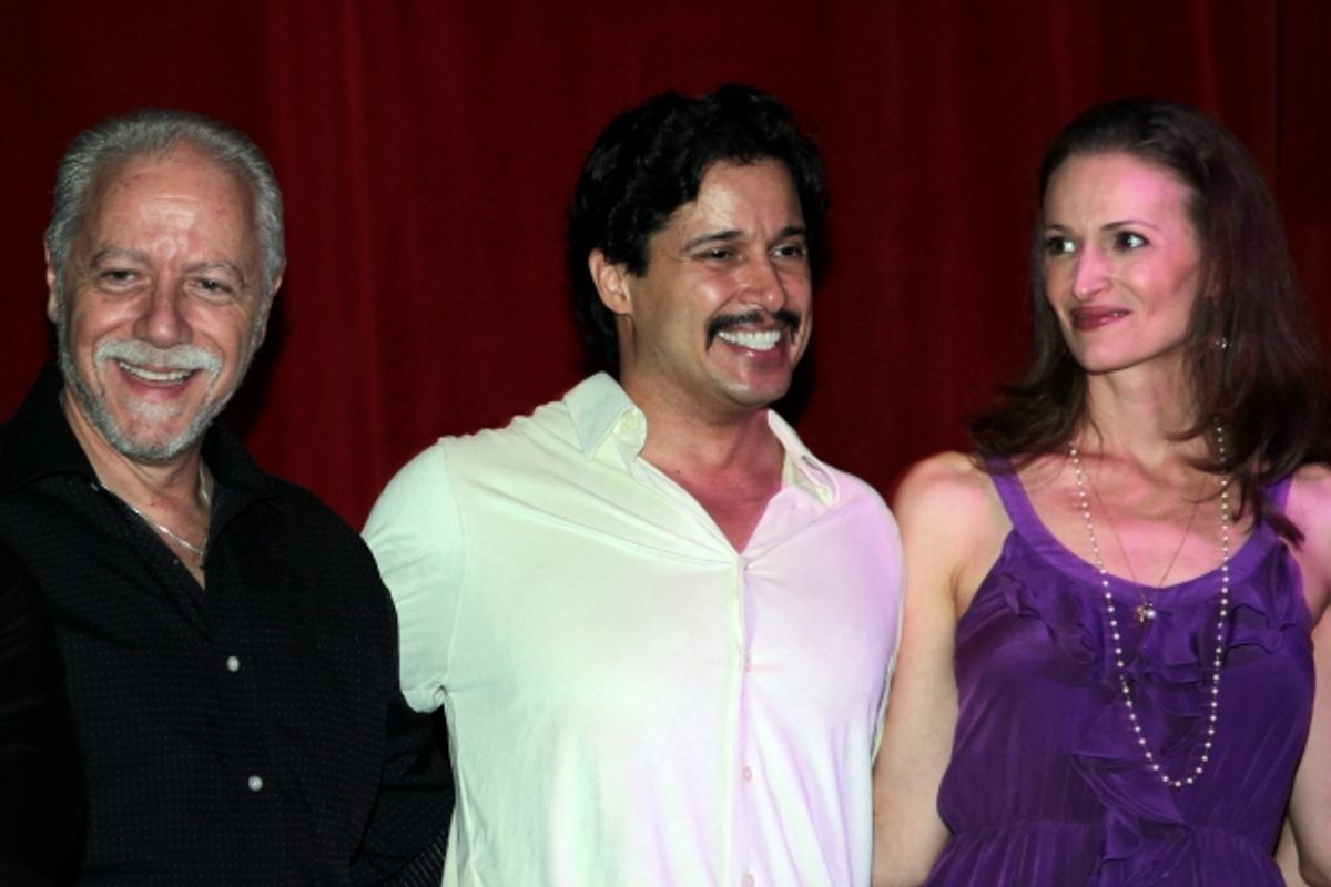 Jeff Keller, Enrique Acevedo, Jessica Burrows at 