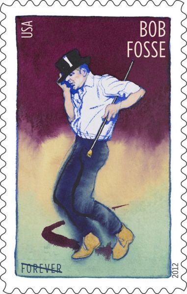 Photo Flash: Bob Fosse Featured on New Postage Stamp!  Image