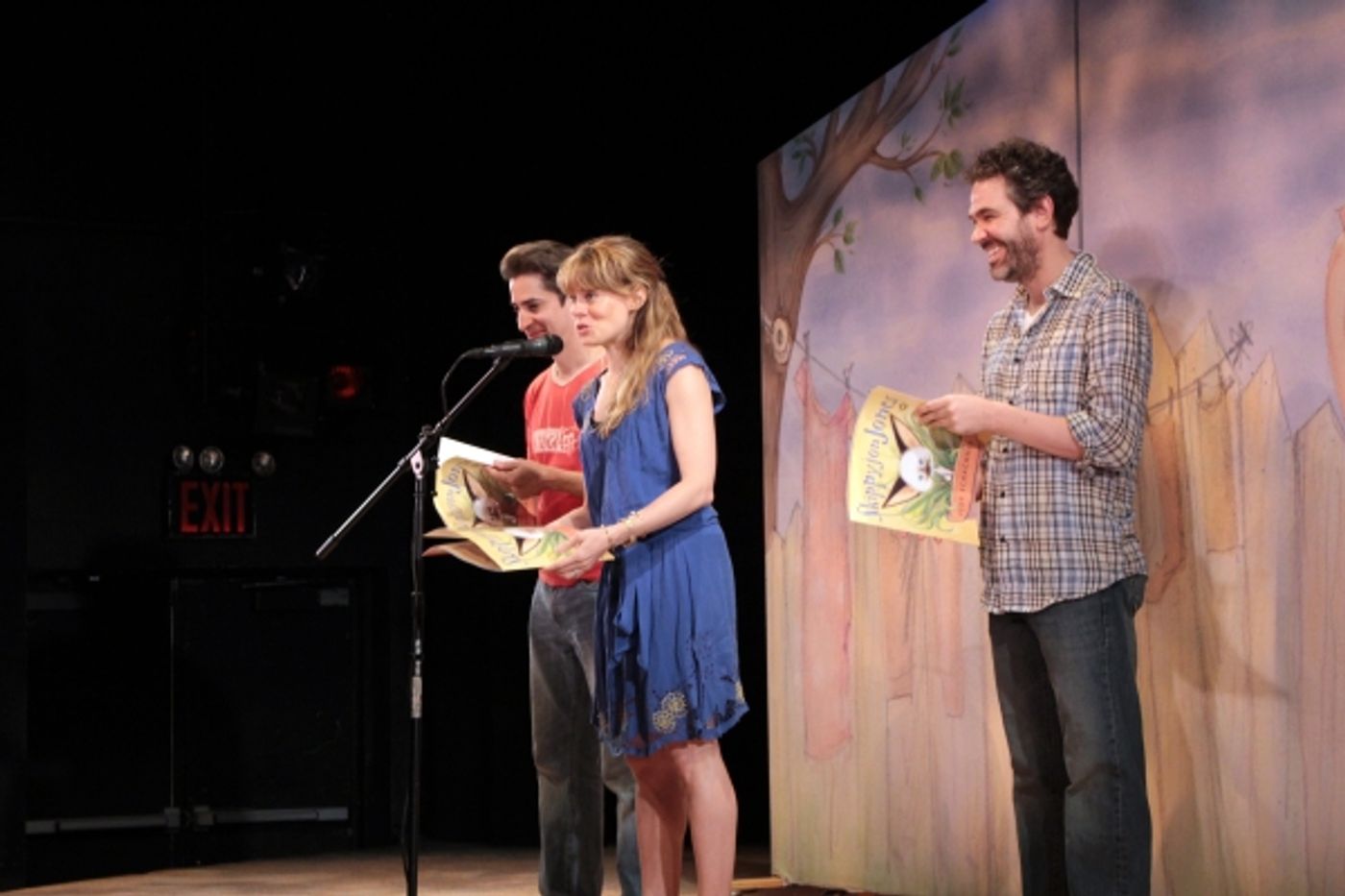 Photo Coverage: PETER AND THE STARCATCHER Cast Visits SKIPPYJON JONES!  Image