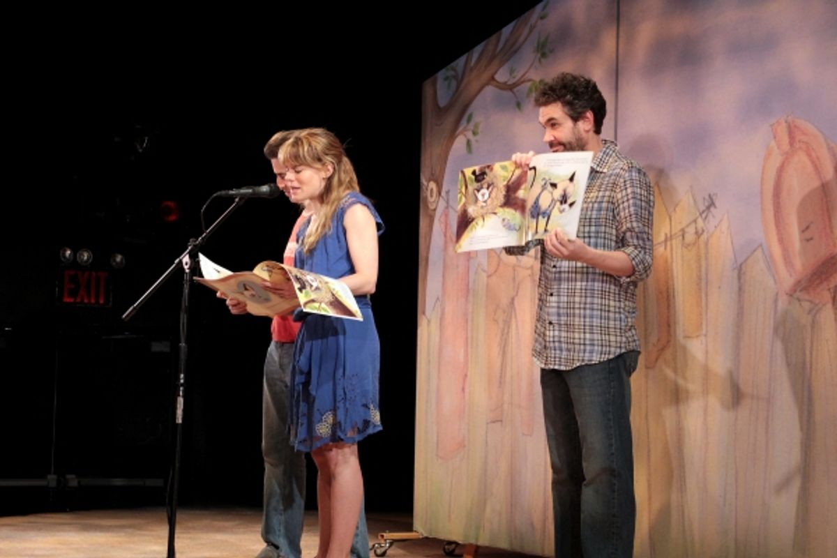 Matthew Saldivar, Celia Keenan-Bolger, Kevin Del Aguila at 