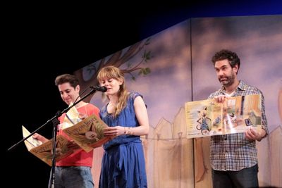 Matthew Saldivar, Celia Keenan-Bolger, Kevin Del Aguila Photo