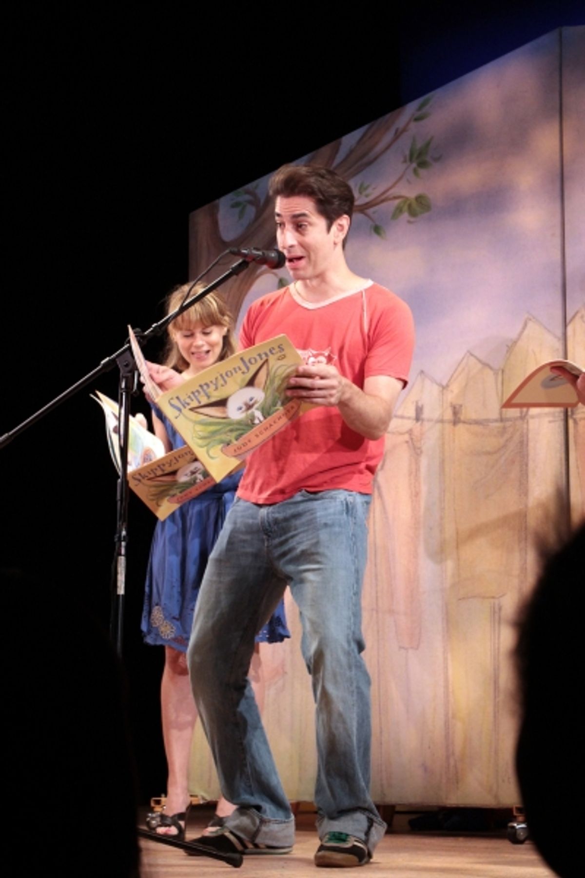 Celia Keenan-Bolger, Matthew Saldivar at 