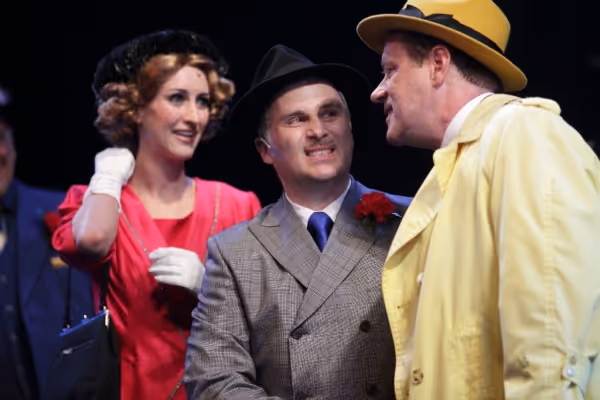 John Plumpis with Lesley McKinnell and Michael Marotta Photo