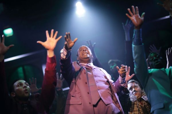 Wayne W. Pretlow with the Cast Photo