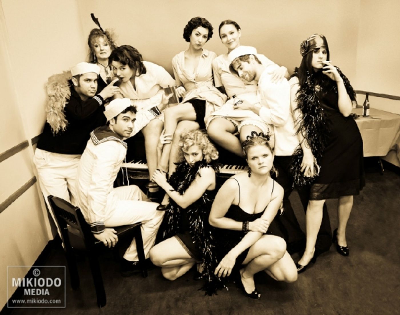 Photo Flash: First Look at ReGroup Theatre's WEEP FOR THE VIRGINS Reading at Irish Rep  Image