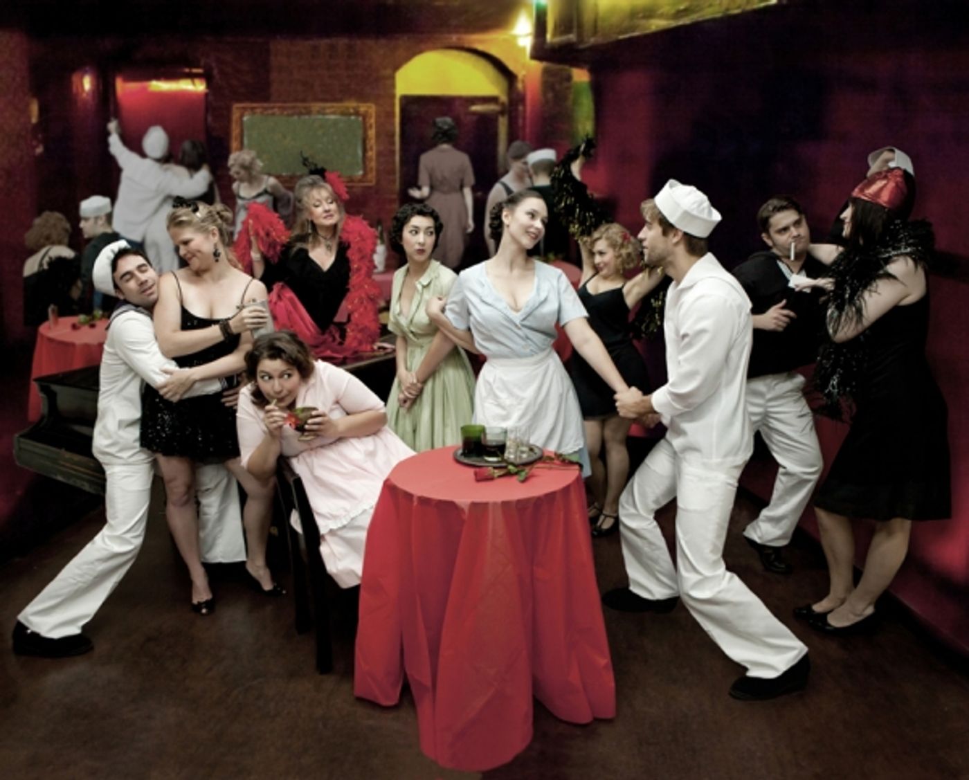 Photo Flash: First Look at ReGroup Theatre's WEEP FOR THE VIRGINS Reading at Irish Rep  Image