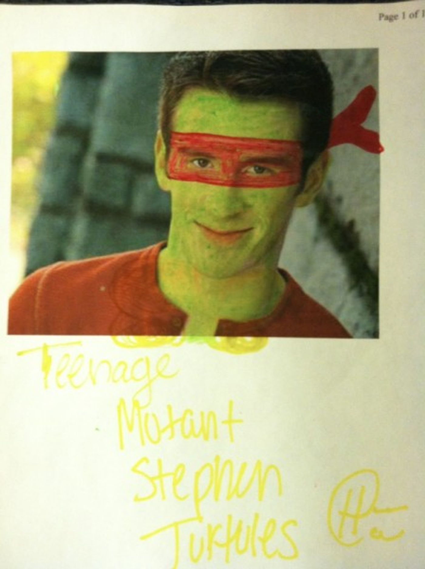 Photo Flash: GHOST on Broadway's Stephen Carrasco Doodle Contest Entries!  Image