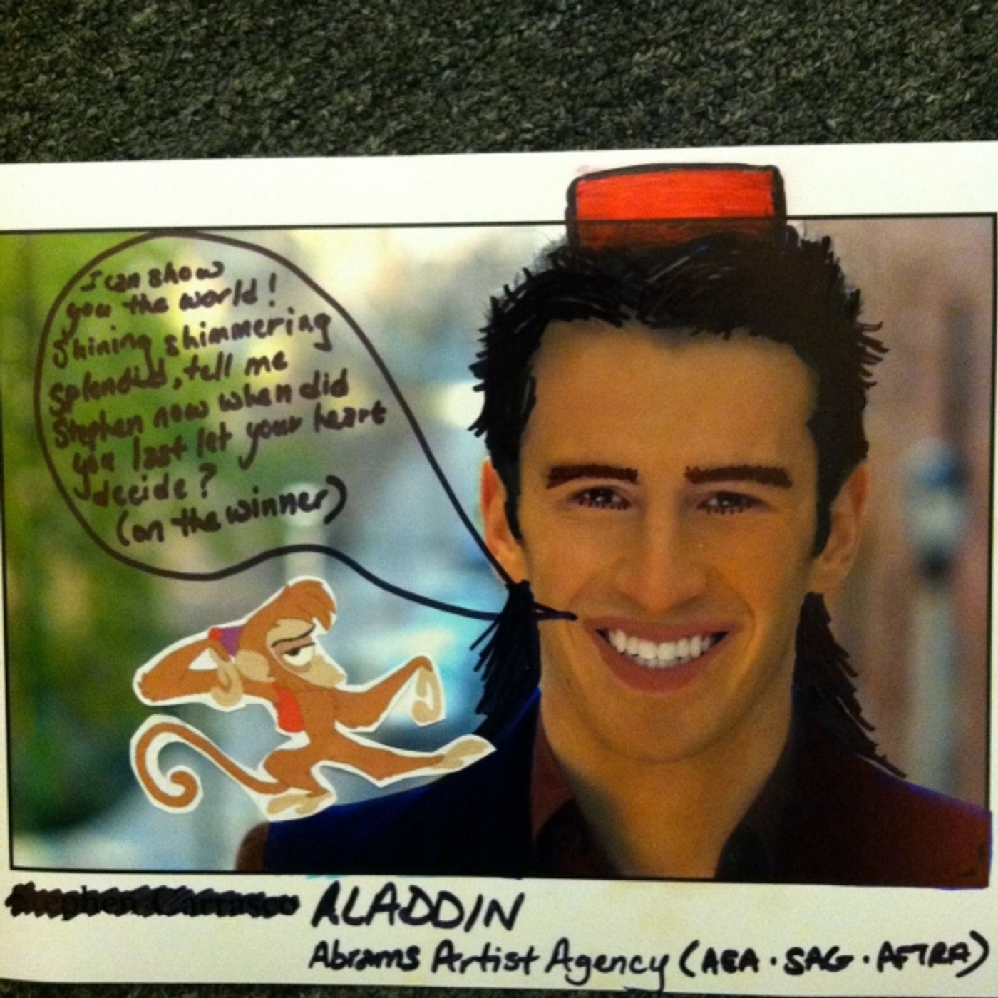 Photo Flash: GHOST on Broadway's Stephen Carrasco Doodle Contest Entries!  Image