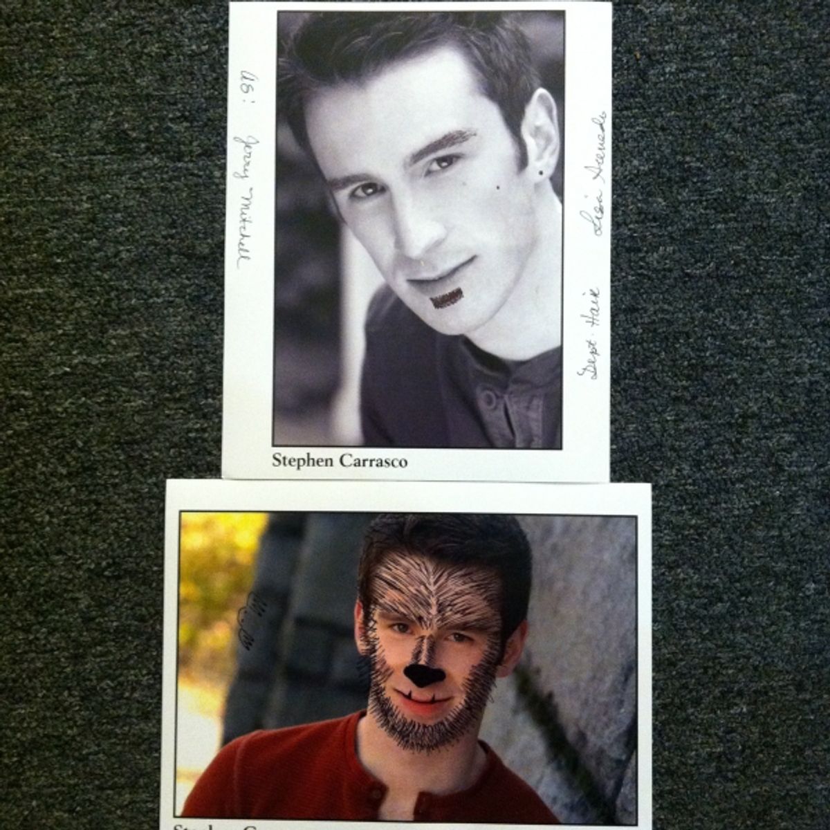 'As Jerry Mitchell' and 'The Teen Wolf' by Lisa Preston of Wardrobe at 