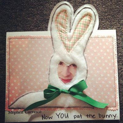 "Now YOU Pat the Bunny" by Joby Horrigan of Wardrobe Photo