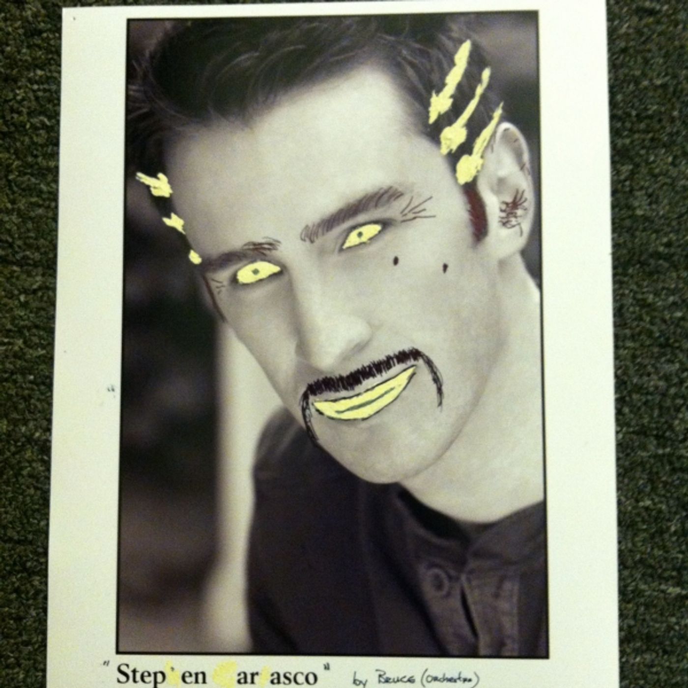 Photo Flash: GHOST on Broadway's Stephen Carrasco Doodle Contest Entries!  Image