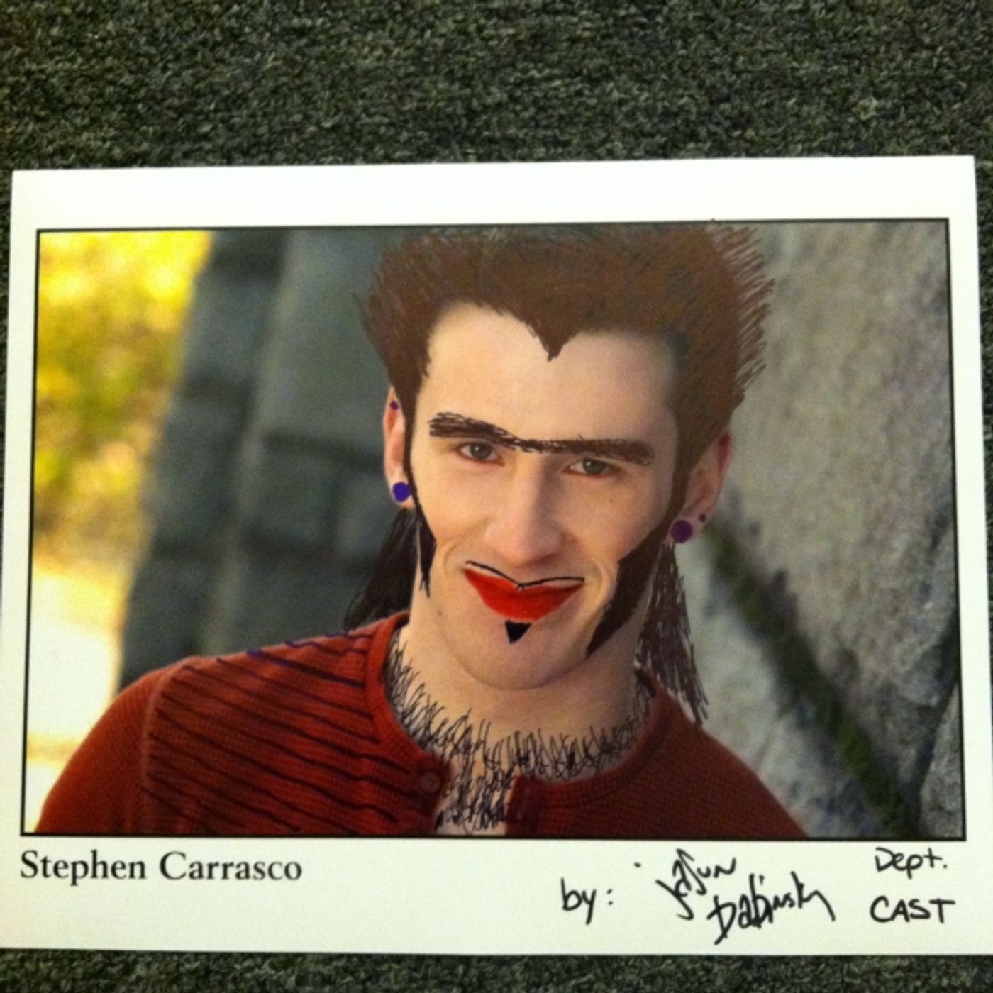 Photo Flash: GHOST on Broadway's Stephen Carrasco Doodle Contest Entries!  Image