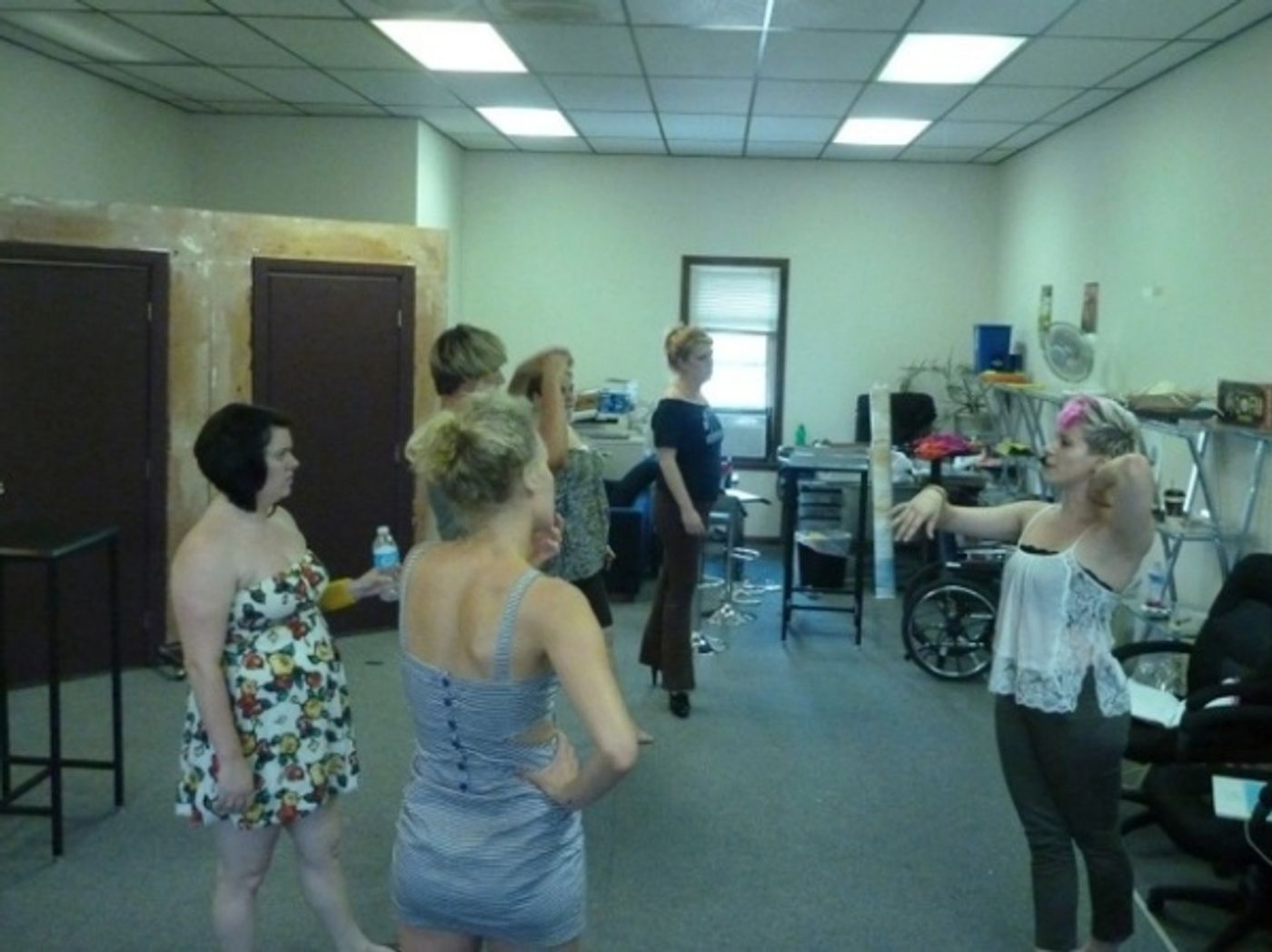 Photo Flash: DATE ME, DO ME, DUMP ME in Rehearsal at the Rex Theater  Image