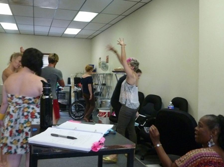 Photo Flash: DATE ME, DO ME, DUMP ME in Rehearsal at the Rex Theater Image