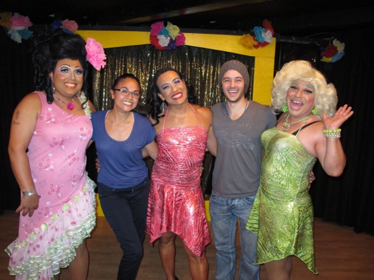 Kay Sedia, Karen Olivo, Chita Parol, George Akram, Frieda Laye at 