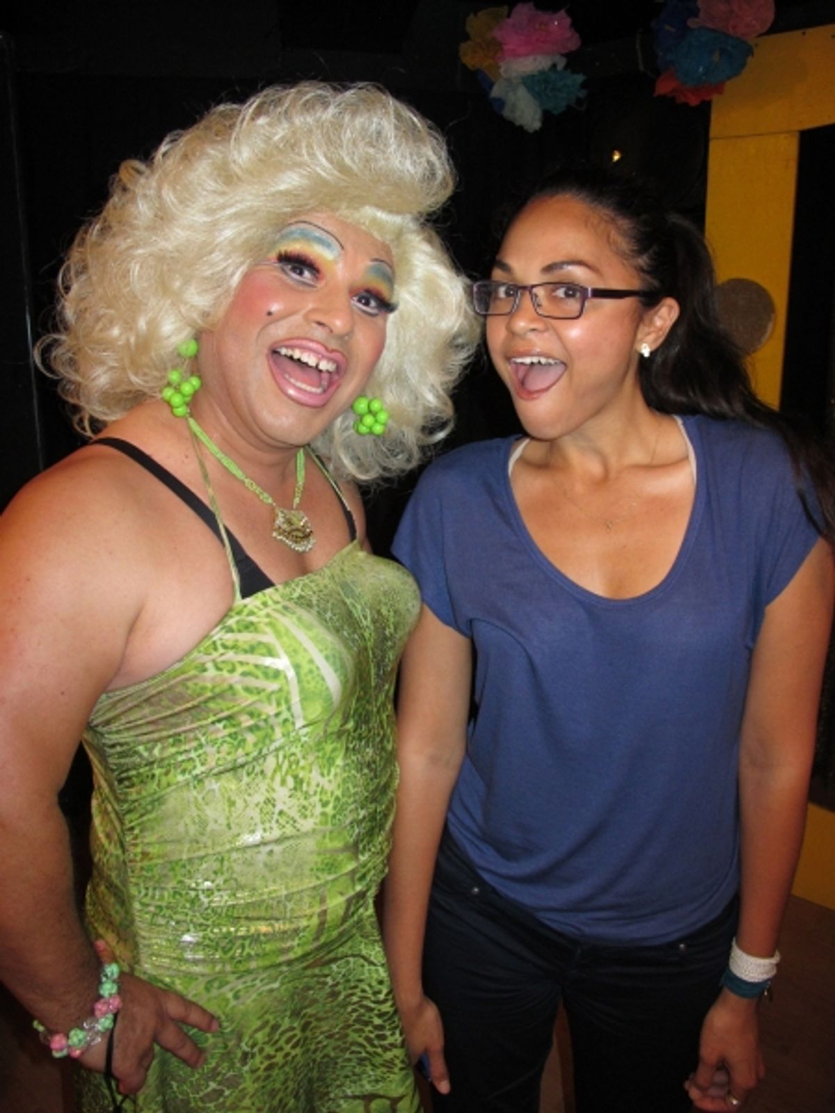 Frieda Laye, Karen Olivo at 
