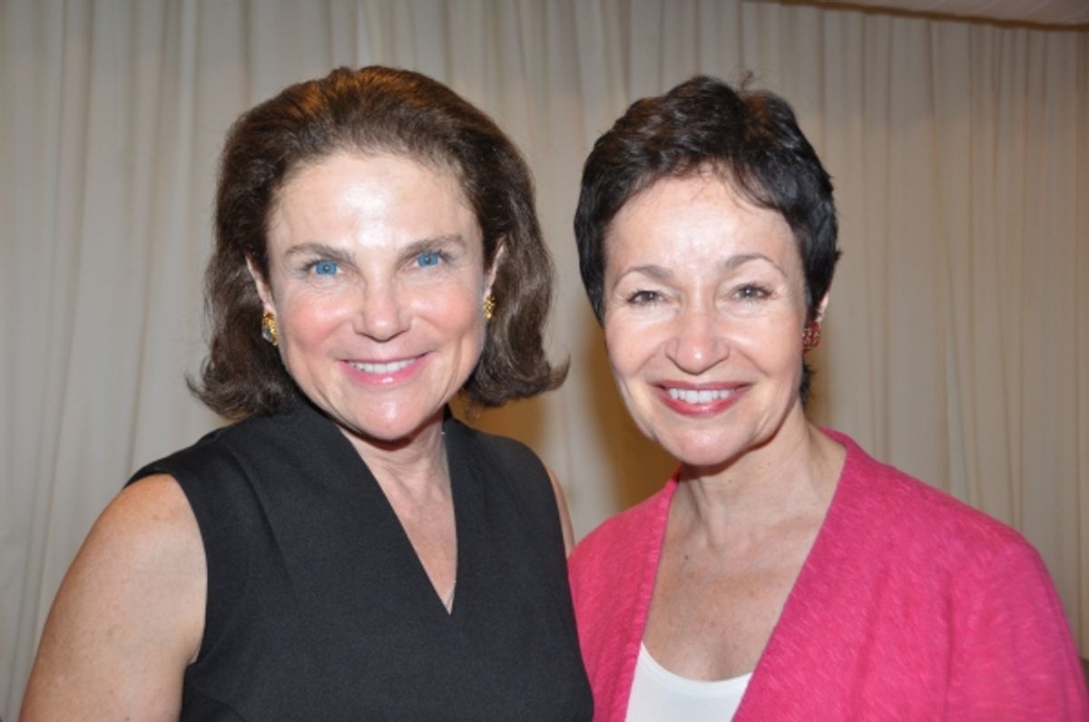 Tovah Feldshuh and Lynn Ahrens at 