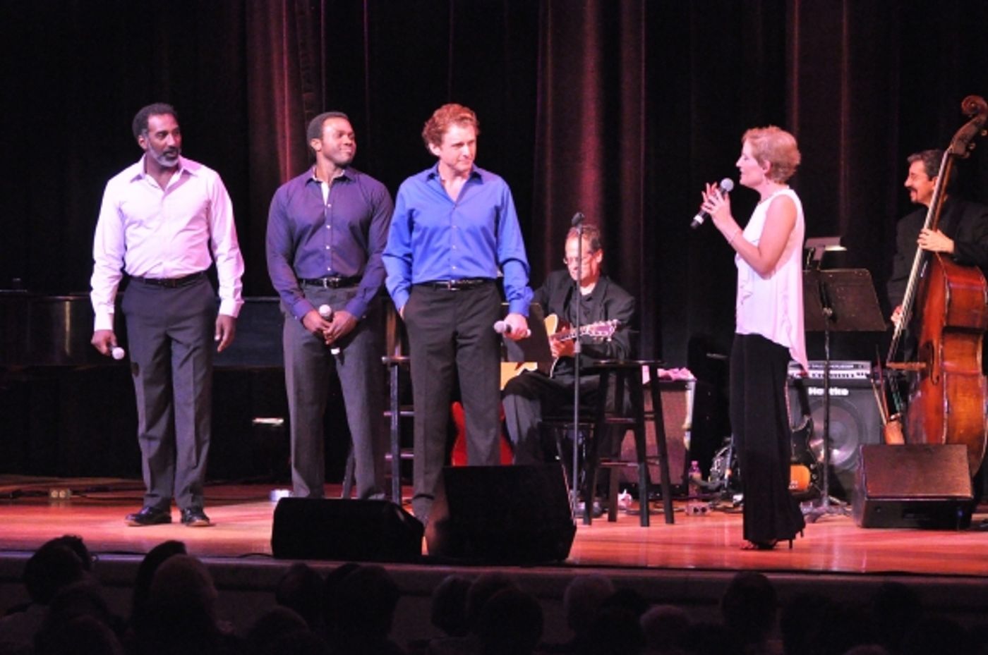 Photo Coverage: Jason Danieley, Joshua Henry, Norm Lewis Perform with Liz Callaway at Town Hall!  Image