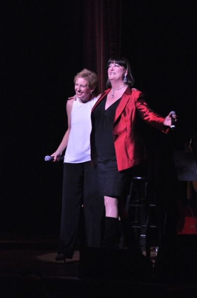 Liz Callaway and Ann Hampton Callaway Photo