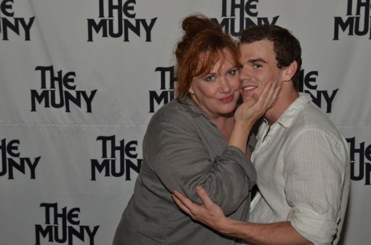 Kathy Fitzgerald, Jay Armstrong Johnson at 