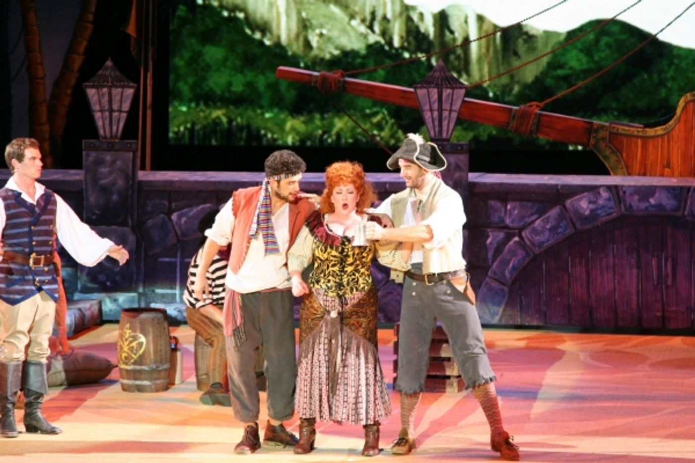 Photo Flash: First Look at Ed Dixon, Hunter Foster and More in PIRATES! at the Muny  Image