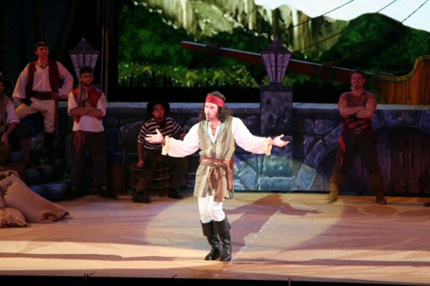 Photo Flash: First Look at Ed Dixon, Hunter Foster and More in PIRATES! at the Muny  Image