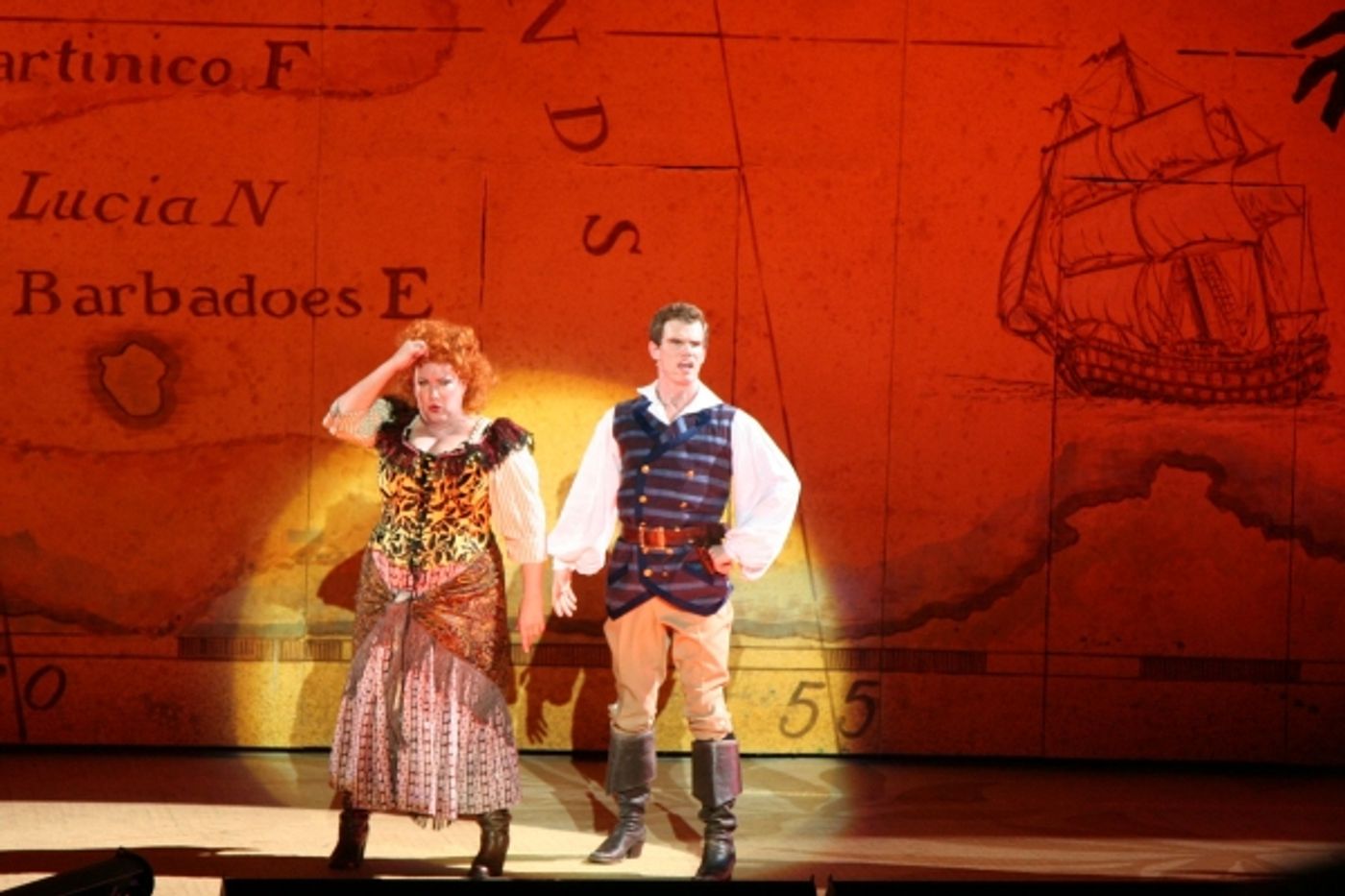 Photo Flash: First Look at Ed Dixon, Hunter Foster and More in PIRATES! at the Muny  Image