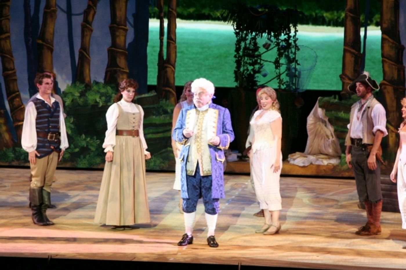 Photo Flash: First Look at Ed Dixon, Hunter Foster and More in PIRATES! at the Muny  Image