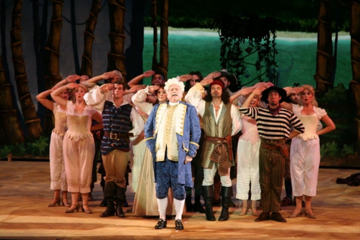 Photo Flash: First Look at Ed Dixon, Hunter Foster and More in PIRATES! at the Muny  Image