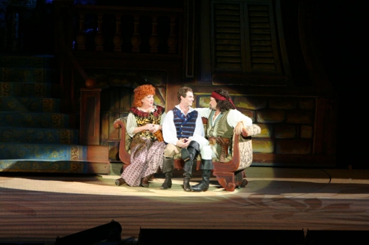 Photo Flash: First Look at Ed Dixon, Hunter Foster and More in PIRATES! at the Muny  Image