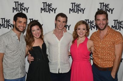 Jay Armstrong Johnson and ensemble Photo