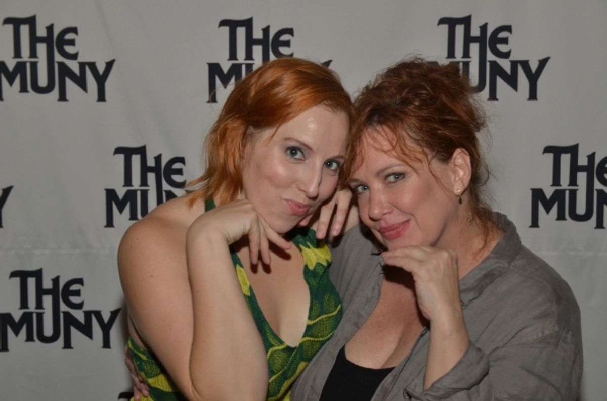 Tory Ross, Kathy Fitzgerald at 