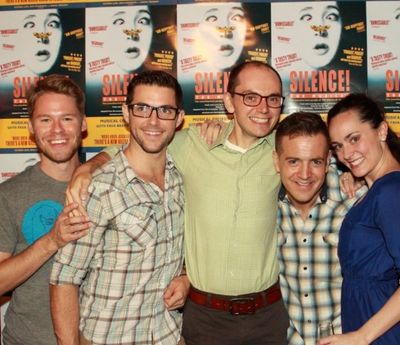 Randy Harrison, Nick McGough, Topher Nucio and Ashlee Dupre Photo
