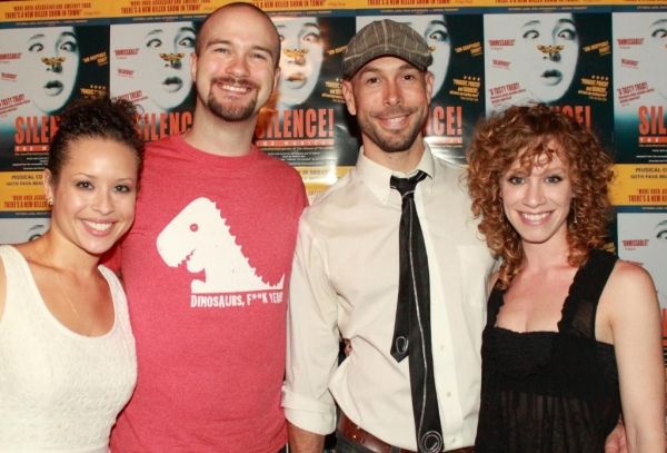 TRIASSIC PARQ stars Shelley Thomas, Lee Seymour, Wade McCollum, Lindsay Nicole Chambe Photo